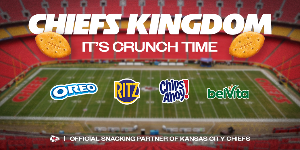 Mondelēz Takes a Multi Level Approach to Football Marketing With Chiefs and Five College Partnerships